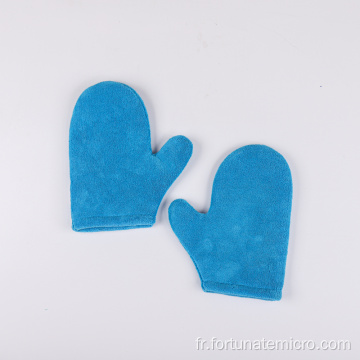 Gants de lavage de voiture en microfibre